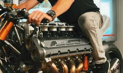 La HF355 : une Ferrari V8 sur deux roues - L'expérience ultime