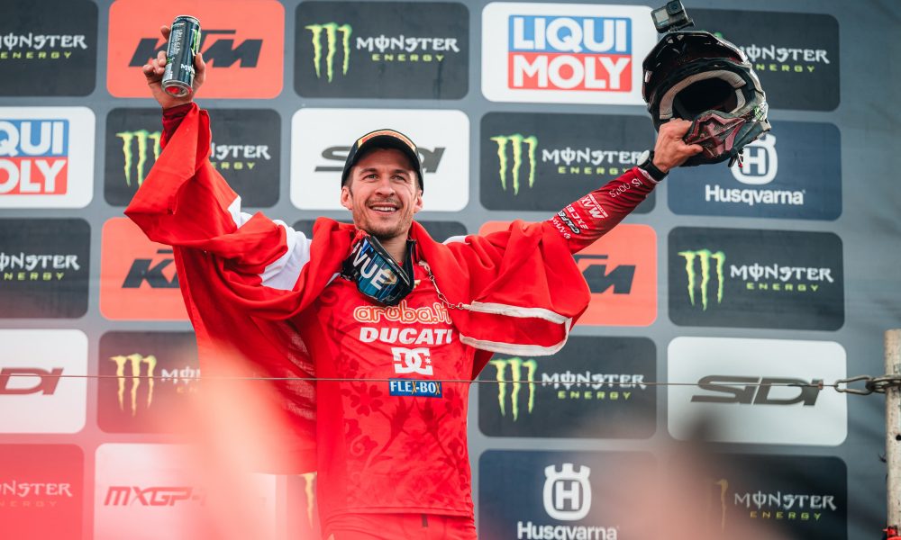 Le tonnerre suisse: Seewer offre à Ducati son premier podium en MXGP