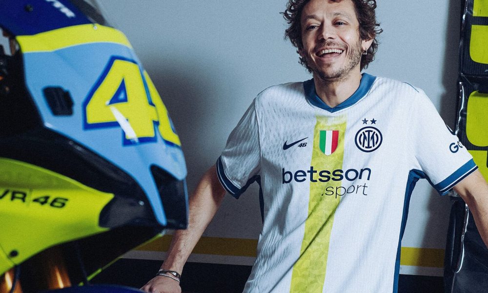 Rossi et l'Inter Milan s'associent pour un maillot en édition spéciale Rossi et l'Inter Milan s'associent pour un maillot en édition spéciale