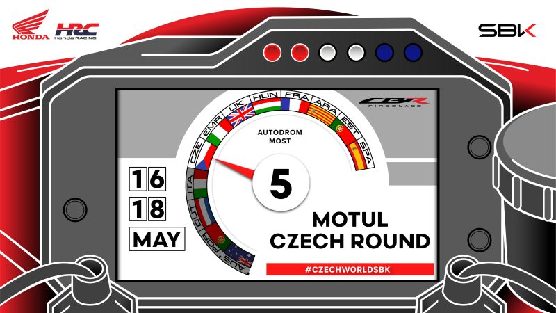 Le HRC Honda vise le podium au 5ème round WorldSBK à Most Le HRC Honda vise le podium au 5ème round WorldSBK à Most