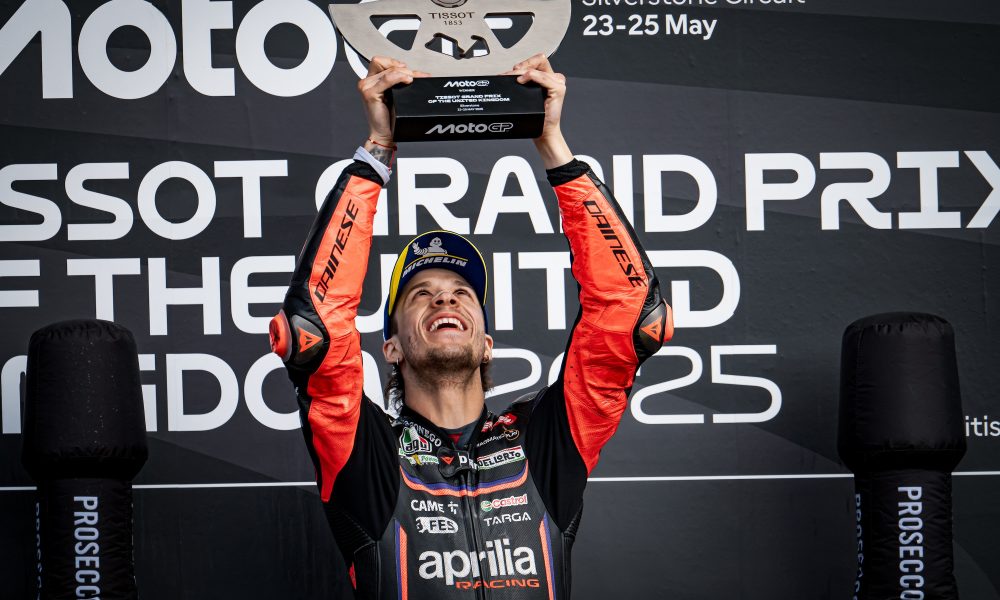 Première Victoire de Marco Bezzecchi en 2025 au Grand Prix de Grande-Bretagne Première Victoire de Marco Bezzecchi en 2025 au Grand Prix de Grande-Bretagne
