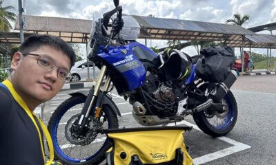 Rencontrez Bing Ang: Le motard intrépide voyageant seul de Malaisie à Londres