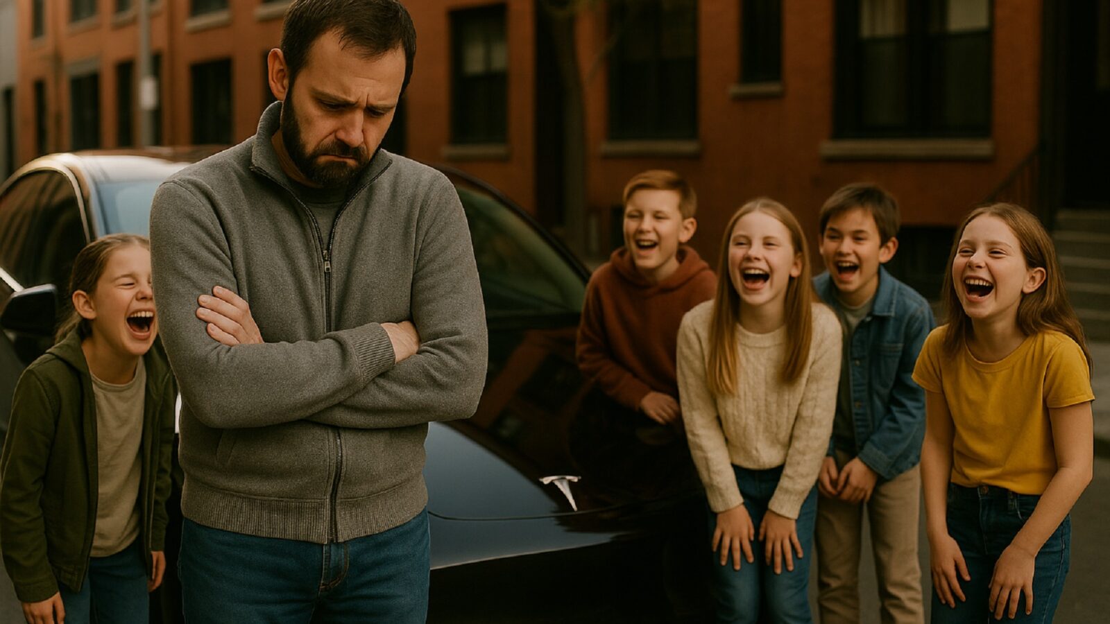 "C'est la honte": Sa Tesla le fait ridiculiser par des enfants de 10 ans "C'est la honte": Sa Tesla le fait ridiculiser par des enfants de 10 ans