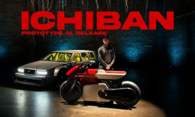 Les Motos Ichiban Dévoilent une Moto Électrique Inspirée par Akira