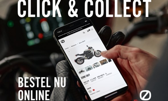 Les motos Zero inaugurent le Click & Collect aux Pays-Bas