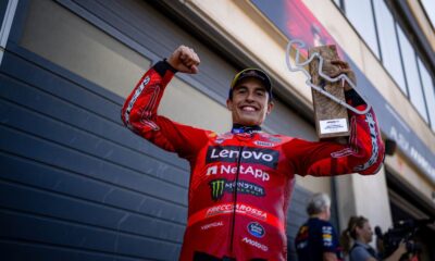Márquez en tête d'un podium 100% Ducati au Grand Prix d'Aragón