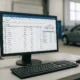 Écran affichant le catalogue électronique de pièces automobiles sur Autossimo