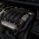 Moteur Renault 1.2 16v 75ch sous le capot d'une Clio 2