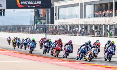Hakim Danish: Quatrième en Aragon, Abandon lors de la Deuxième Course