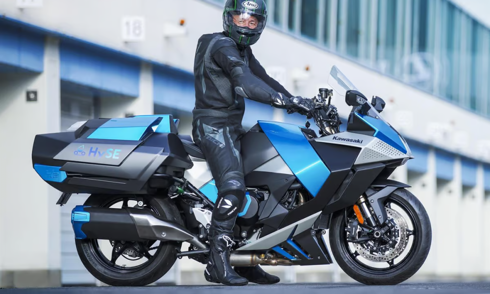Kawasaki dévoile sa moto à hydrogène lors de l'événement de Suzuka