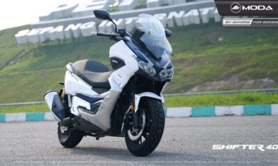 MODA Lance le Scooter d'Aventure Shifter 400X en Malaisie