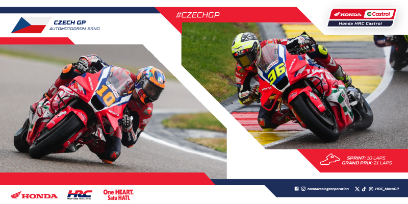 Retour à Brno : Honda vise un renouveau au GP de République tchèque