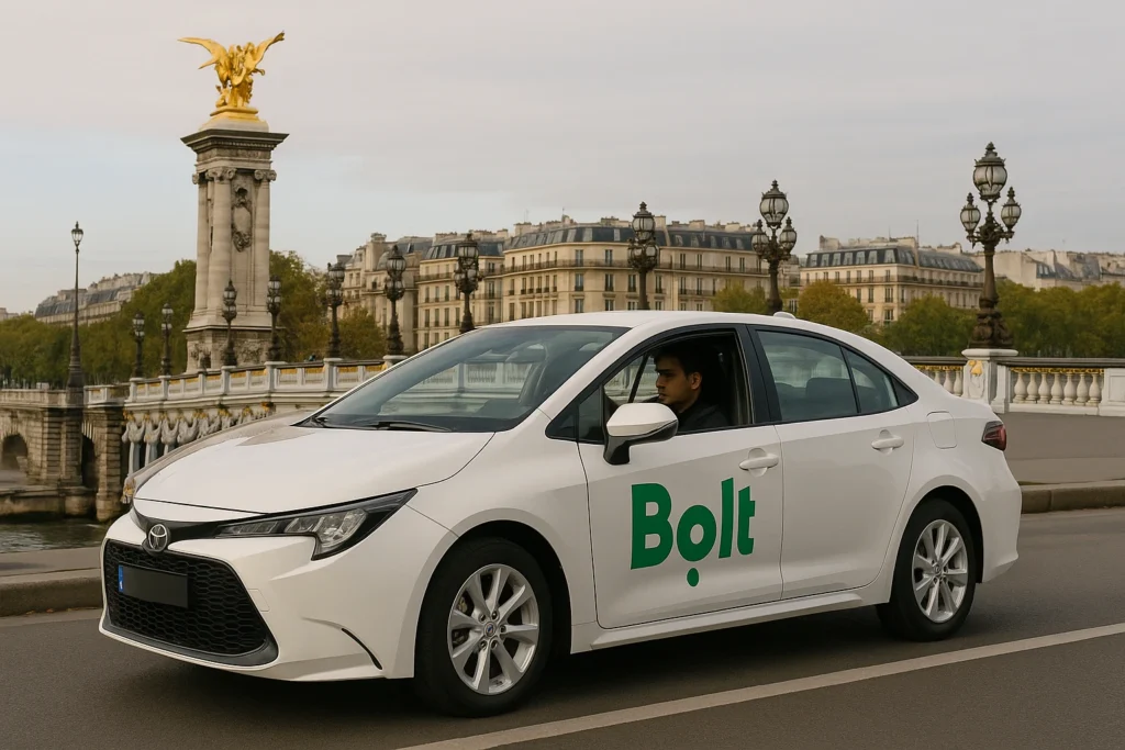 Taxi Bolt arrive en France : tout ce qu'il faut savoir Taxi Bolt Paris