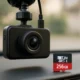 une carte me moire pour dashcam de 256gb