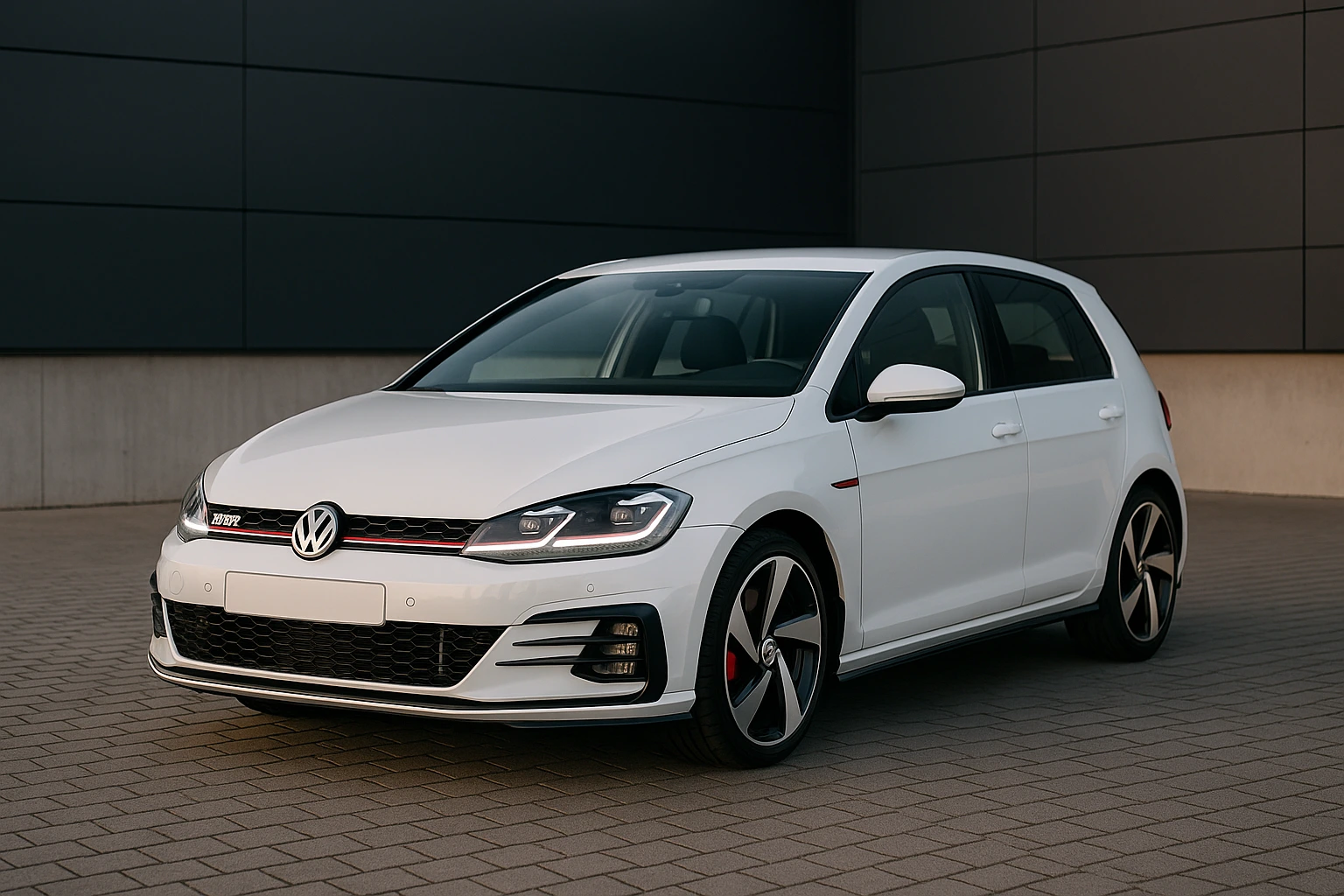 Volkswagen Golf VII : une compacte iconique toujours dans le coup Volkswagen golf 7 blanche