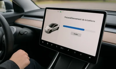 préconditionner manuellement la batterie d’une Tesla