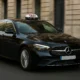 un taxi à Marseille dans le centre ville