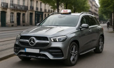 un taxi à Nantes dans le centre ville