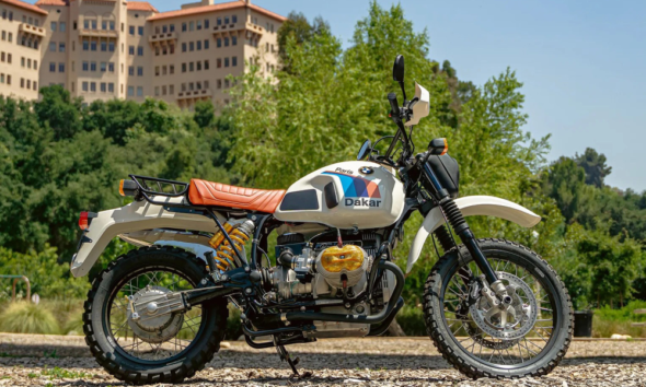 BMW R80G/S: Une Renaissance Spectaculaire par Roughchild