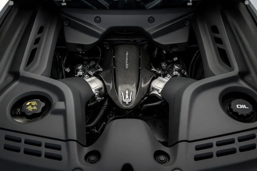 le moteur V6 Nettuno de Maserati