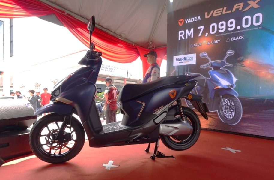 Mforce dévoile le scooter électrique Yadea Velax Mforce dévoile le scooter électrique Yadea Velax