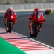 Pilotes MotoGP Ducati testent la Panigale V4 au circuit de Balaton Park