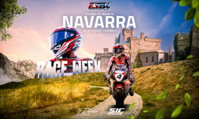 Qabil Irfan vise la gloire lors de la 5e manche ESBK à Navarra