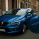 Voiture Renault Mégane bleue rayée retrouvée sur leboncoin à Lille