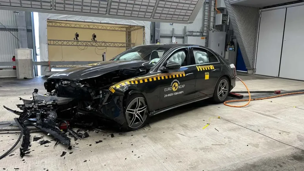 crash test 2024 mercedes classe E