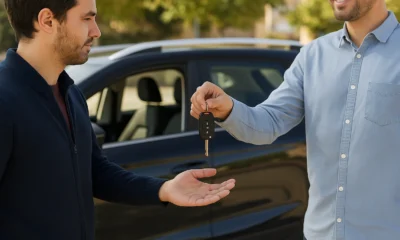 Remise de clés entre particuliers lors d’une location voiture Turo