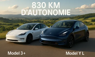 Tesla Model 3+ et Model Y L 2025 avec 830 km d'autonomie, nouvelles versions chinoises