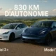 Tesla Model 3+ et Model Y L : révolution de l'autonomie Tesla Model 3+ et Model Y L 2025 avec 830 km d'autonomie, nouvelles versions chinoises