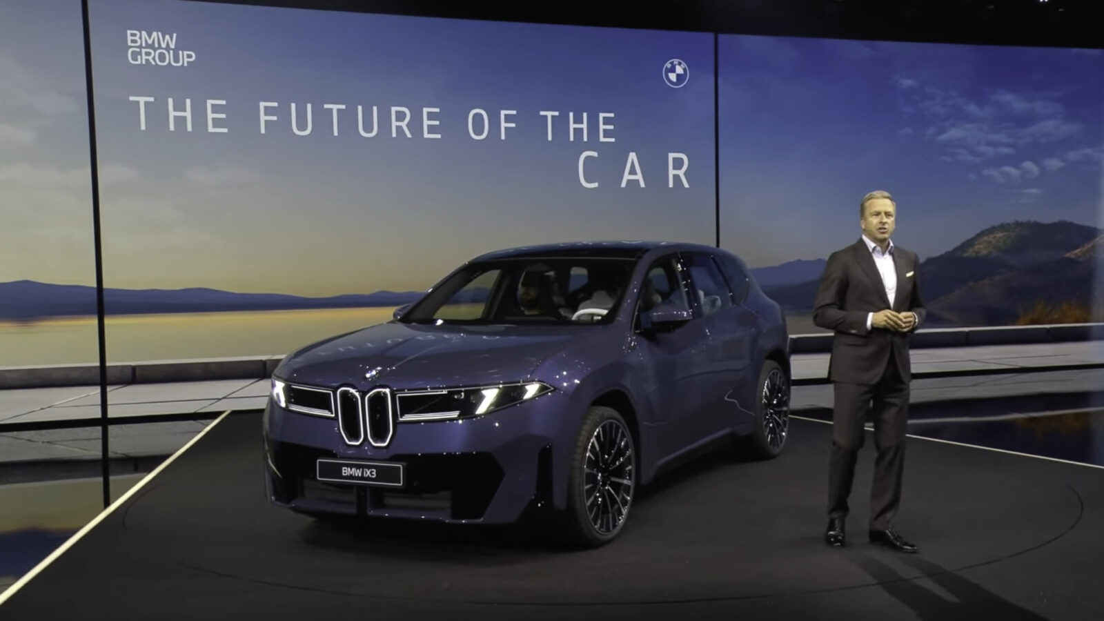 BMW présente l'iX3, sa meilleure voiture électrique et son plus gros investissement