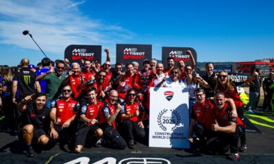 Ducati remporte son sixième titre consécutif de constructeur en MotoGP