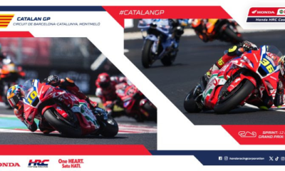 Honda HRC Castrol vise haut au Grand Prix de Catalogne