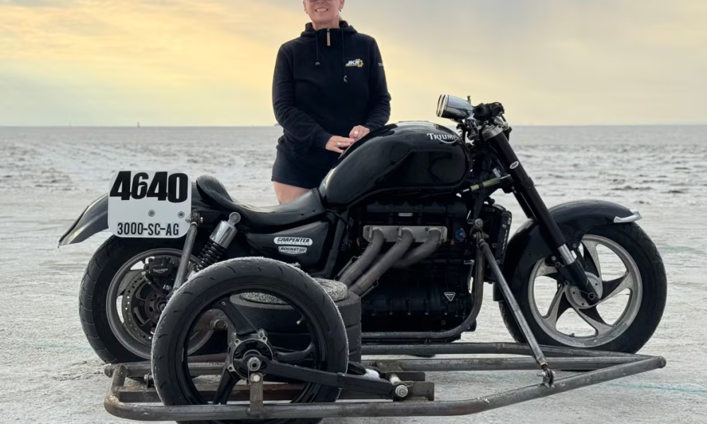 Liane Langlois, Canadienne, établit un record de vitesse historique