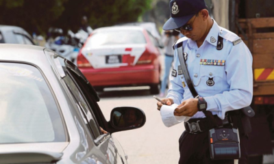 Remise de 50% sur les amendes de la PDRM jusqu'au 16 septembre