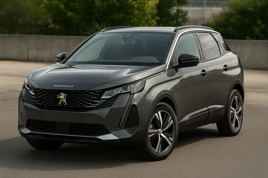 Peugeot 3008 : fiabilité, moteurs et guide 2025 peugeot 3008 diesel de couleur gris garé sur un parking à Paris