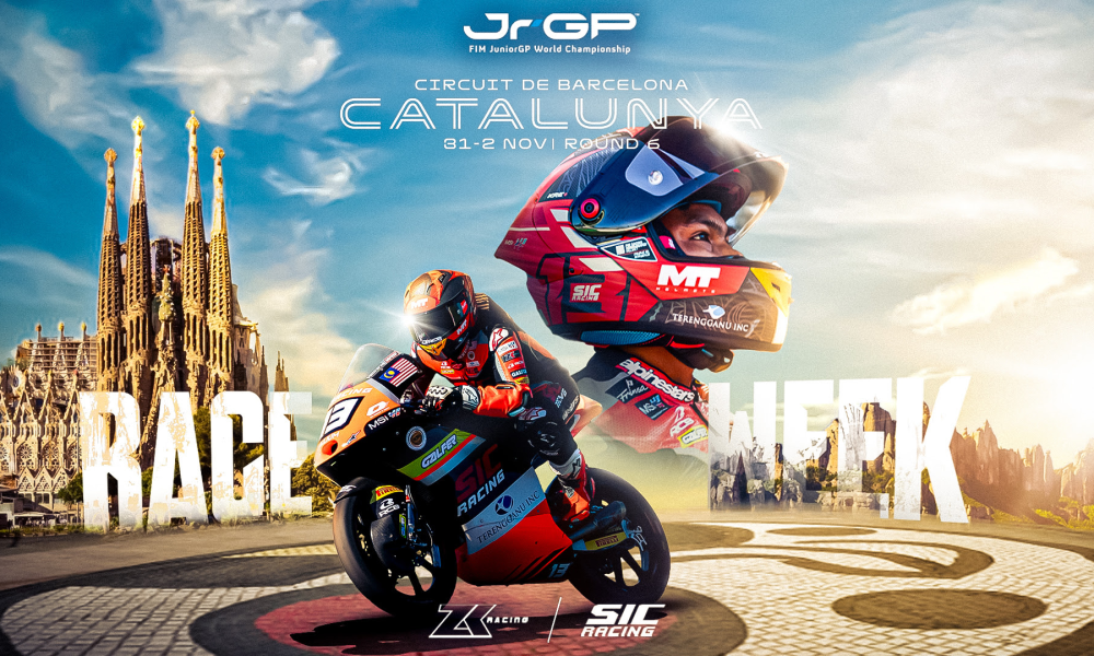 Hakim Danish Motivé pour le 6ème Round du FIM JuniorGP à Barcelone Hakim Danish Motivé pour le 6ème Round du FIM JuniorGP à Barcelone