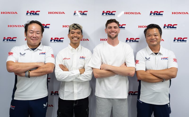 Honda HRC confirme Somkiat Chantra et Jake Dixon pour WorldSBK 2026