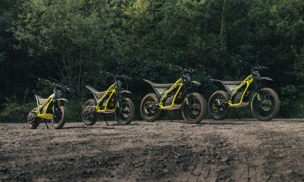 Les motos électriques TXP de Triumph: essais pour jeunes pilotes