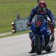 Prototype Yamaha à moteur V4 termine sa deuxième course MotoGP à Sepang