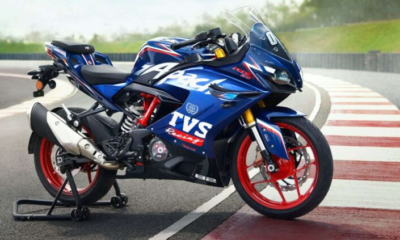 TVS dévoile l'Apache RR450 avant le salon EICMA 2025