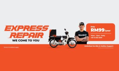 iMotorbike lance Express Repair : réparations moto à la demande pour 99RM/an