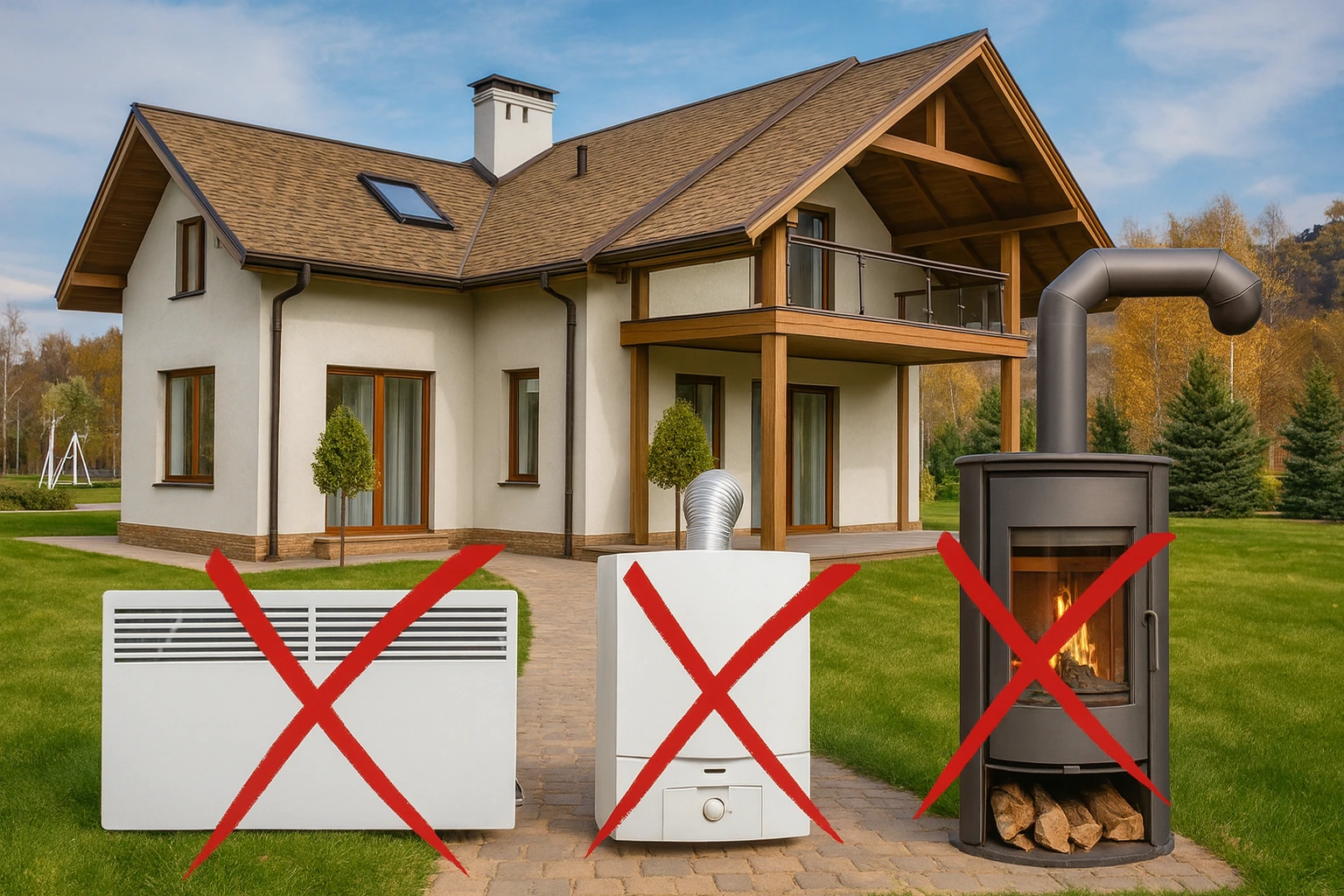 maison sans chauffage