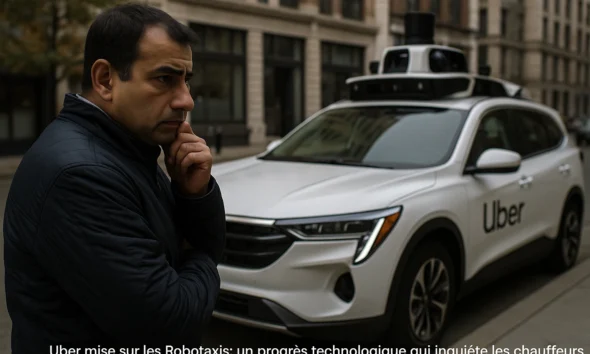 Uber mise sur les Robotaxis : un progrès technologique qui inquiète les chauffeurs.