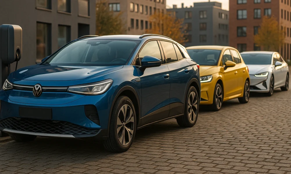 Voitures électriques classement européen 2025