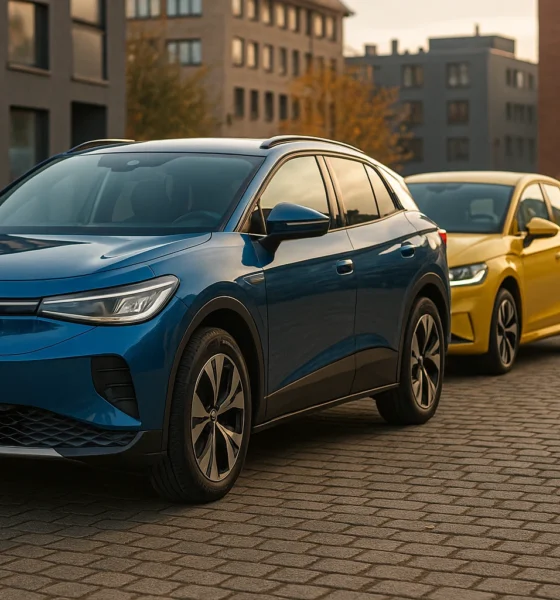 Voitures électriques classement européen 2025