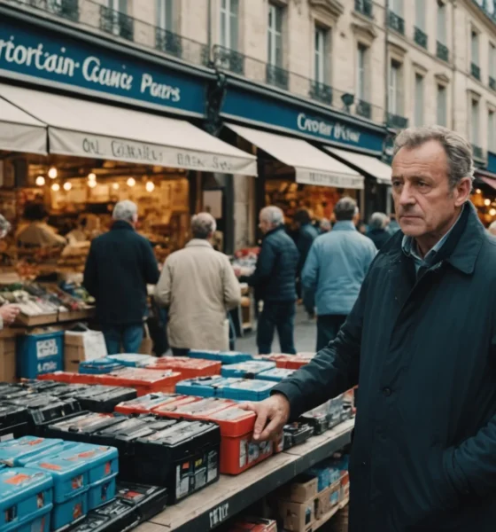 batterie de voiture à Paris