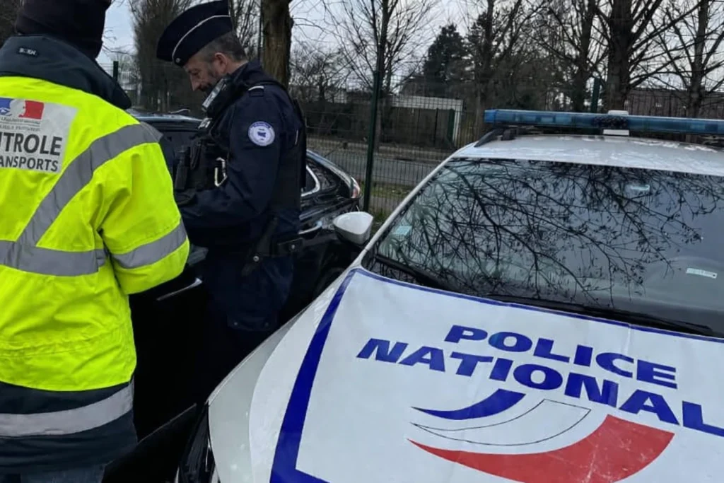 Contrôle VTC à l'aéroport de Beauvais
